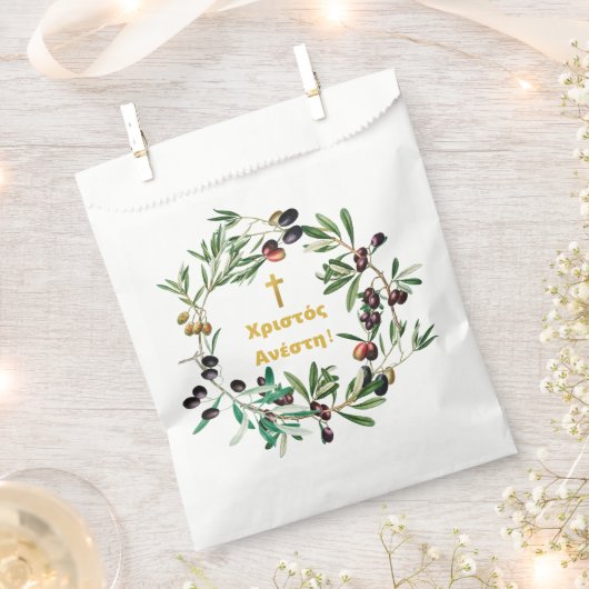 Grieks Orthodoxe dyngans sms'en Olijfbijkantoren Bedankzakje (Geknipt)