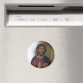 Grieks-orthodoxe icoon van Christus Pantocrator Magneet (Insitu (Vaatwasser))
