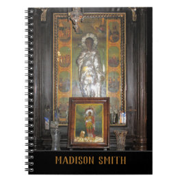 Grieks-orthodoxe pictogrammen en schilderijen, met notitieboek