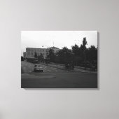 Grieks oud paleis Delphi Canvas Afdruk (Voorkant)