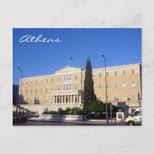 grieks parlement briefkaart