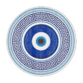 Grieks patroon Evil Eye Nazar Snijplank (Voorkant)