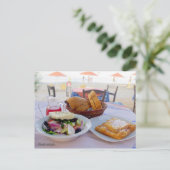 Grieks plezier briefkaart (Staand voorkant)