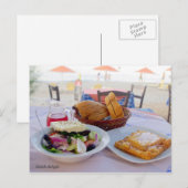 Grieks plezier briefkaart (Voorkant / Achterkant)