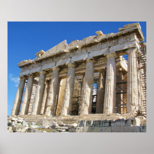 Grieks Poster van het Parthenon