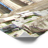 Grieks Poster van het Parthenon (Hoek)