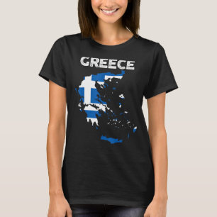 Grieks pride en erfgoed - patriottische routes t-shirt
