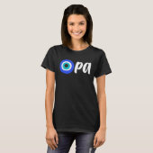 Grieks Pride OPA Evil Eye Hellas Griekenland Evil T-shirt (Voorkant volledig)