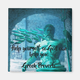 Grieks Proverb Magnet Magneet