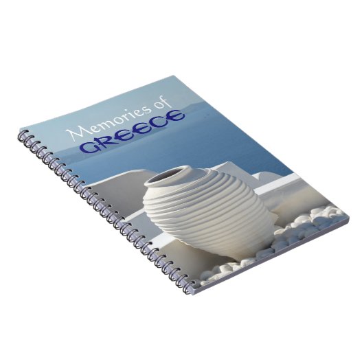 Grieks reisblad notitieboek (Rechterzijde)