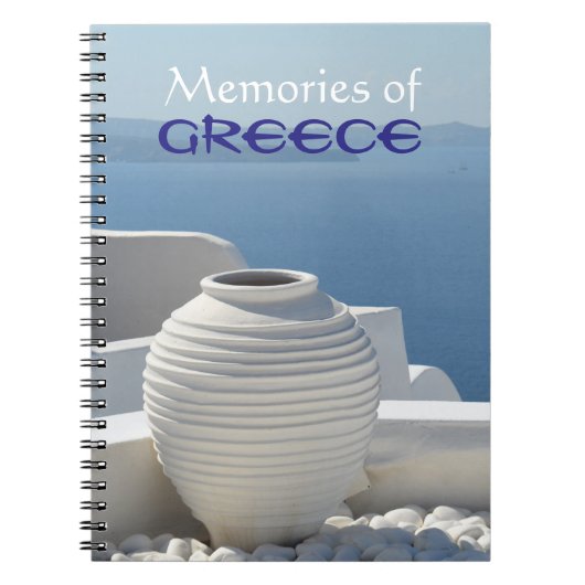 Grieks reisblad notitieboek (Voorkant)