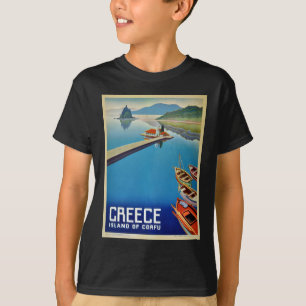 Grieks reizen - eiland Corfu T-shirt