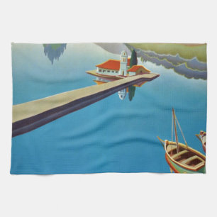  Grieks reizen - eiland Corfu Theedoek