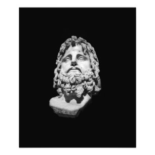 Grieks-Romeins Borstbeeld Foto Afdruk