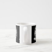 Grieks-Romeins Buste Espresso Kop (Achterkant)