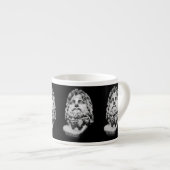 Grieks-Romeins Buste Espresso Kop (Voorkant rechts)
