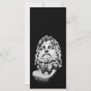 Grieks-Romeins marmeren buste klassiek zwart en wi Kaart