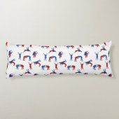 Grieks Romeins worstelpatroon Lichaamskussen (Achterkant)