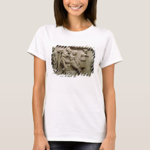 Grieks Sarcophagus met een scène die de slag toon T-shirt
