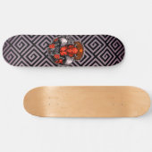 Grieks Symbolen Minotaur Warrior Beast Skateboard (Horizontaal)