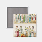 Grieks theatrisch dress magneet (Voorkant / Achterkant)