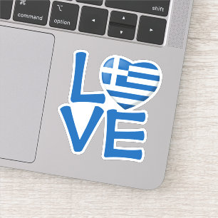 Grieks Vlaggenhuis Sticker
