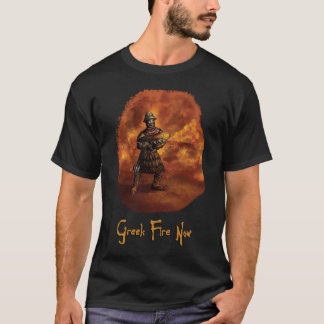 Grieks vuur nu t-shirt
