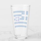 Grieks wapen   glas (Achterkant)