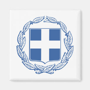 Grieks wapenschild magneet