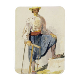 Grieks Woodcutter, 13 juni 1856 (pen, inkt en w/c Magneet