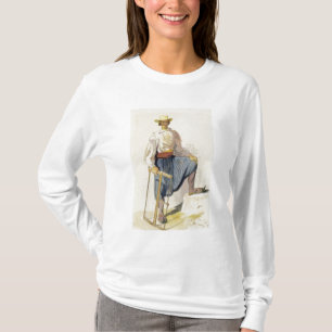 Grieks Woodcutter, 13 juni 1856 (pen, inkt en w/c T-shirt