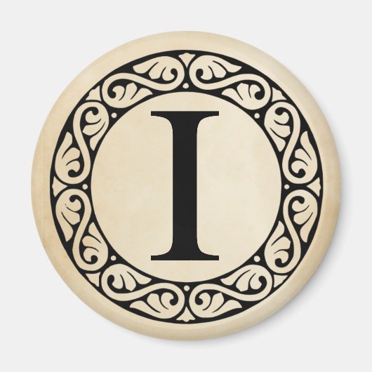 Griekse alfabet Letter Iota Magneet (Voorkant)