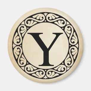 Griekse alfabetbrief Upsilon Magneet