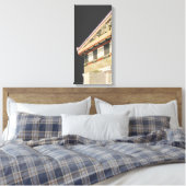  Griekse architectuur, tempel van Athena Canvas Afdruk (Insitu (Slaapkamer))