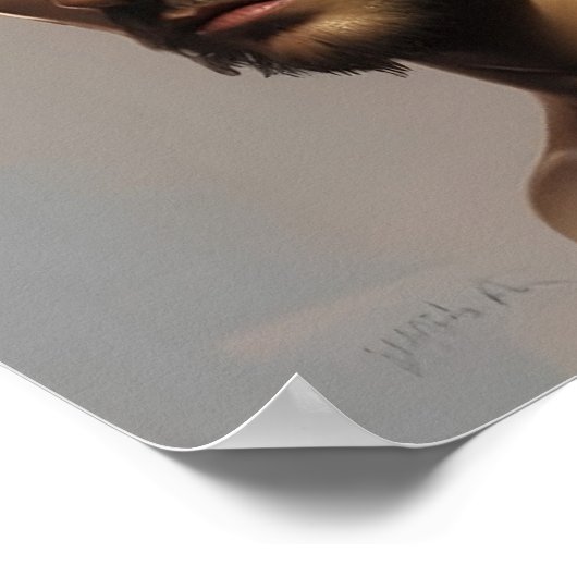 Griekse arrior poster (Hoek)