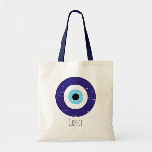Griekse bescherming tegen het inboze oogapparaat N Tote Bag (Voorkant)