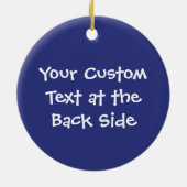 Griekse boze oog keramisch ornament (Achterkant)