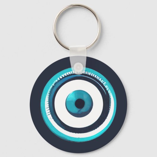 Griekse boze oog sleutelhanger (Voorkant)