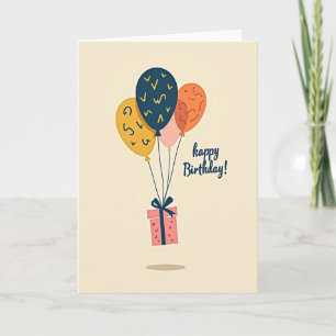 Griekse Cadeauballonkaart Kaart