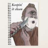 Griekse Cyclops Mes Scheren Fantasy Planner (Voorkant)