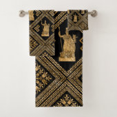 Griekse doedels en versiering met de Meander-sleut Bad Handdoek (Insitu)