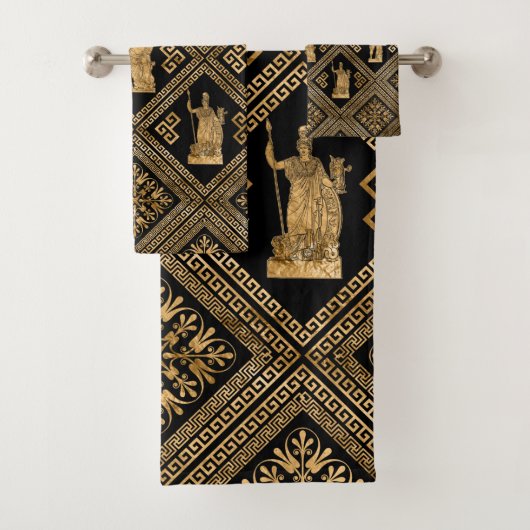 Griekse doedels en versiering met de Meander-sleut Bad Handdoek (Insitu)