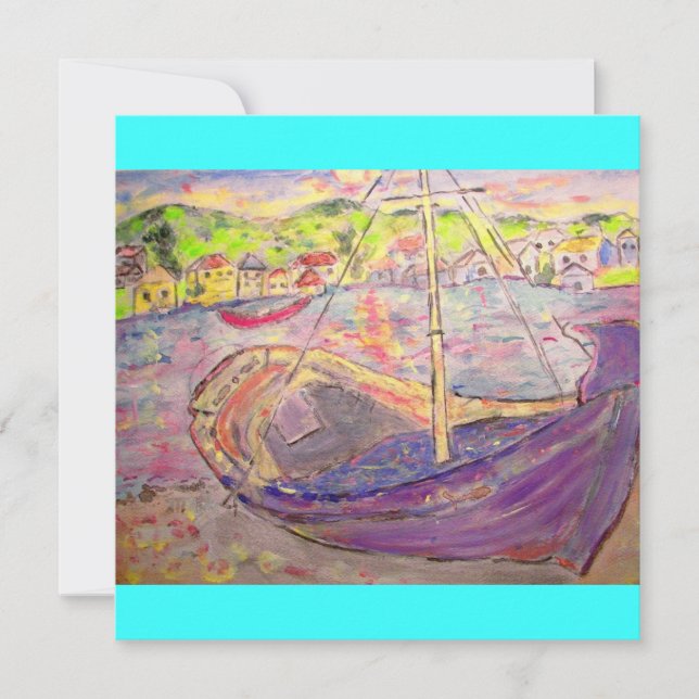 griekse dorpszonsondergang (Voorkant)