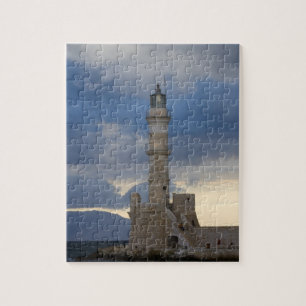 Griekse eiland Kreta en oude stad Chania 2 Legpuzzel