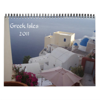 Griekse eilanden 2011 kalender