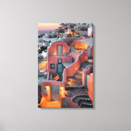 Griekse eilanden canvas afdruk