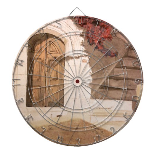 Griekse Feestdagen Dartbord (Voorkant)