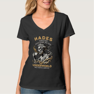 Griekse God Hades Welkom in de Onderwereld Koffie  T-shirt