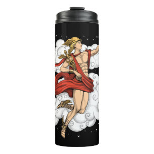 Griekse God Hermes Thermosbeker