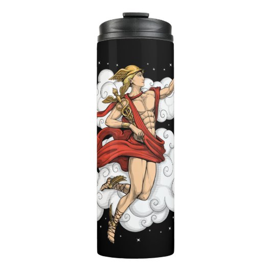 Griekse God Hermes Thermosbeker (Voorkant)